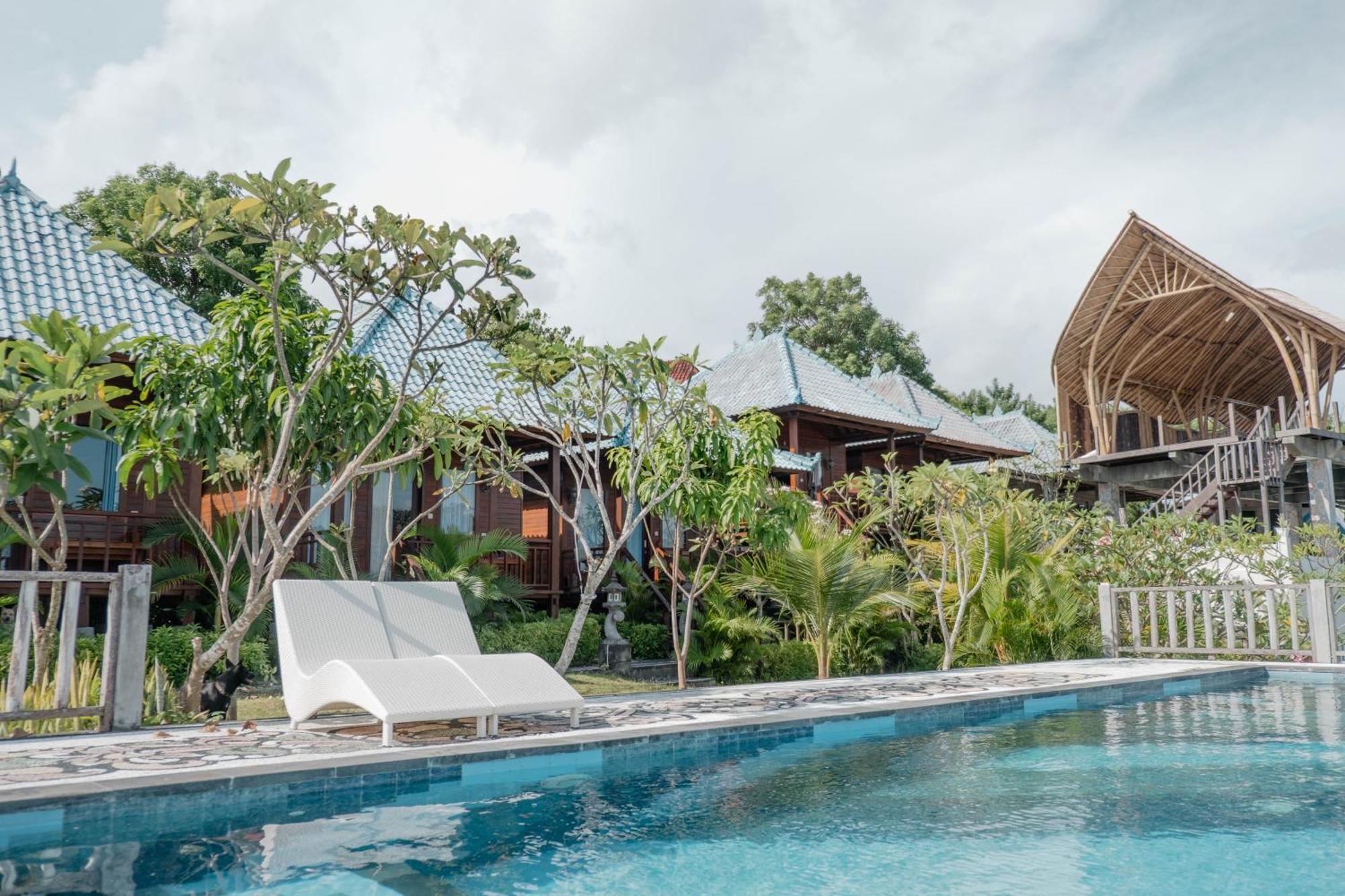 Tawe Ocean Blue Villa Lembongan 外观 照片