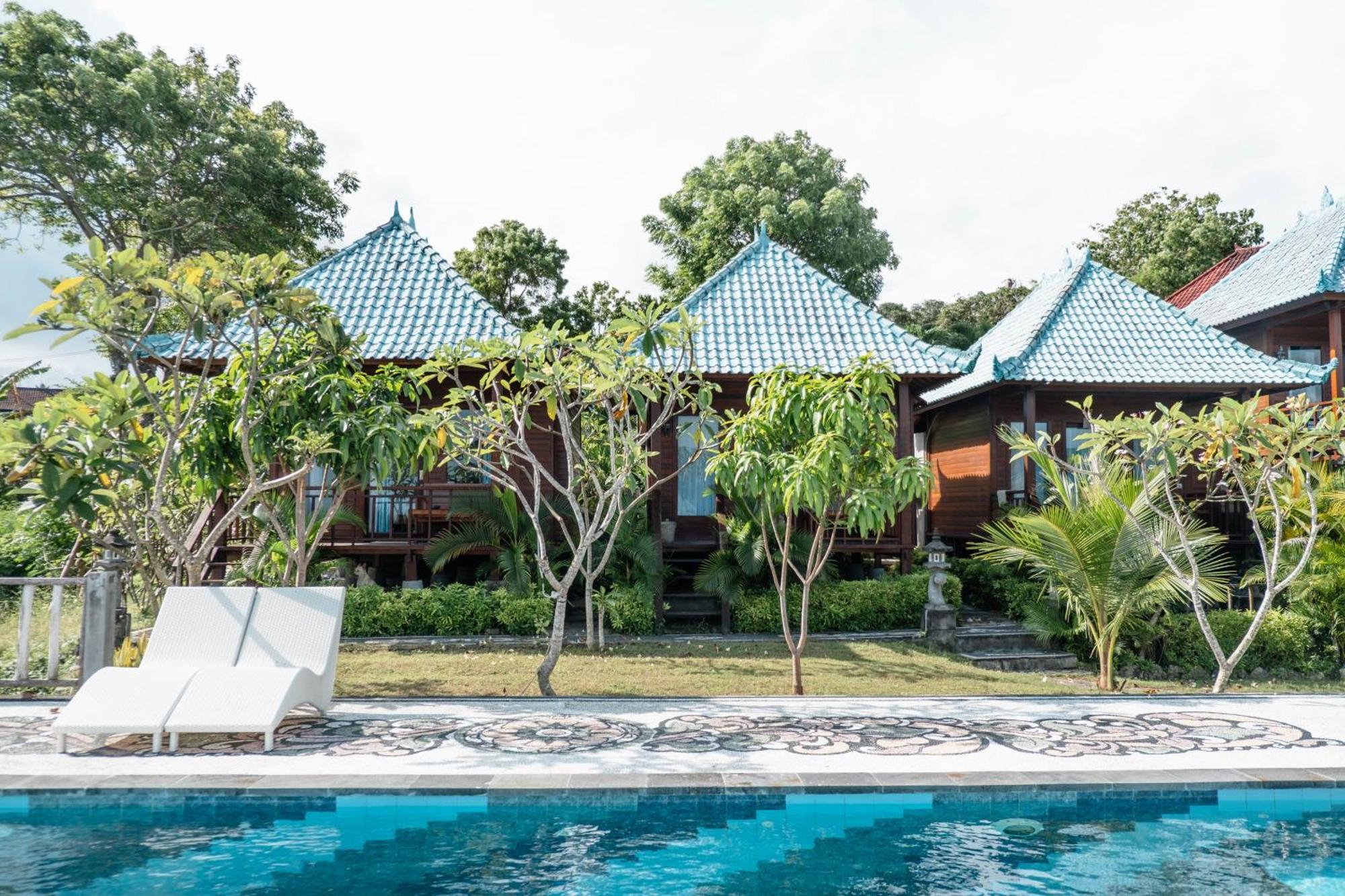 Tawe Ocean Blue Villa Lembongan 外观 照片